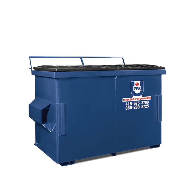 4 Yard Front-End Dumpster Bin