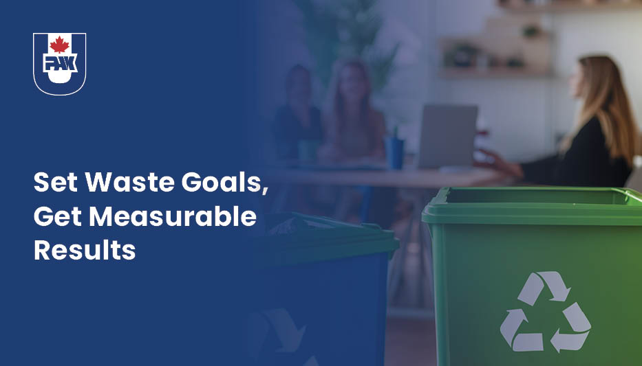 How to Set Waste Reduction Goals and Measure Your Progress in the Workplace